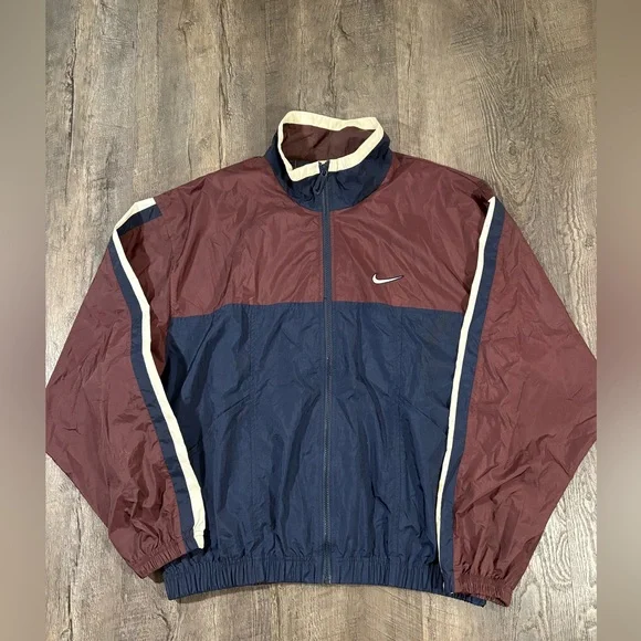 NIKE Vintage 90s Y2K Mens Windbreaker Tracksuit Sweatsuit